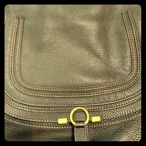 Chloe Large Marcie Black Handbag